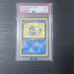 1999 Pokemon Jungle Vaporeon 1st Edition Psa9