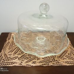 Crystal Cake Tray 