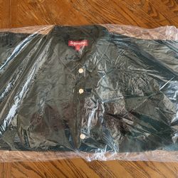 Supreme Arc Denim Coaches Jacket (SS25) Green Size XL