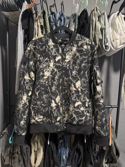 Graphic Bomber Jacket 