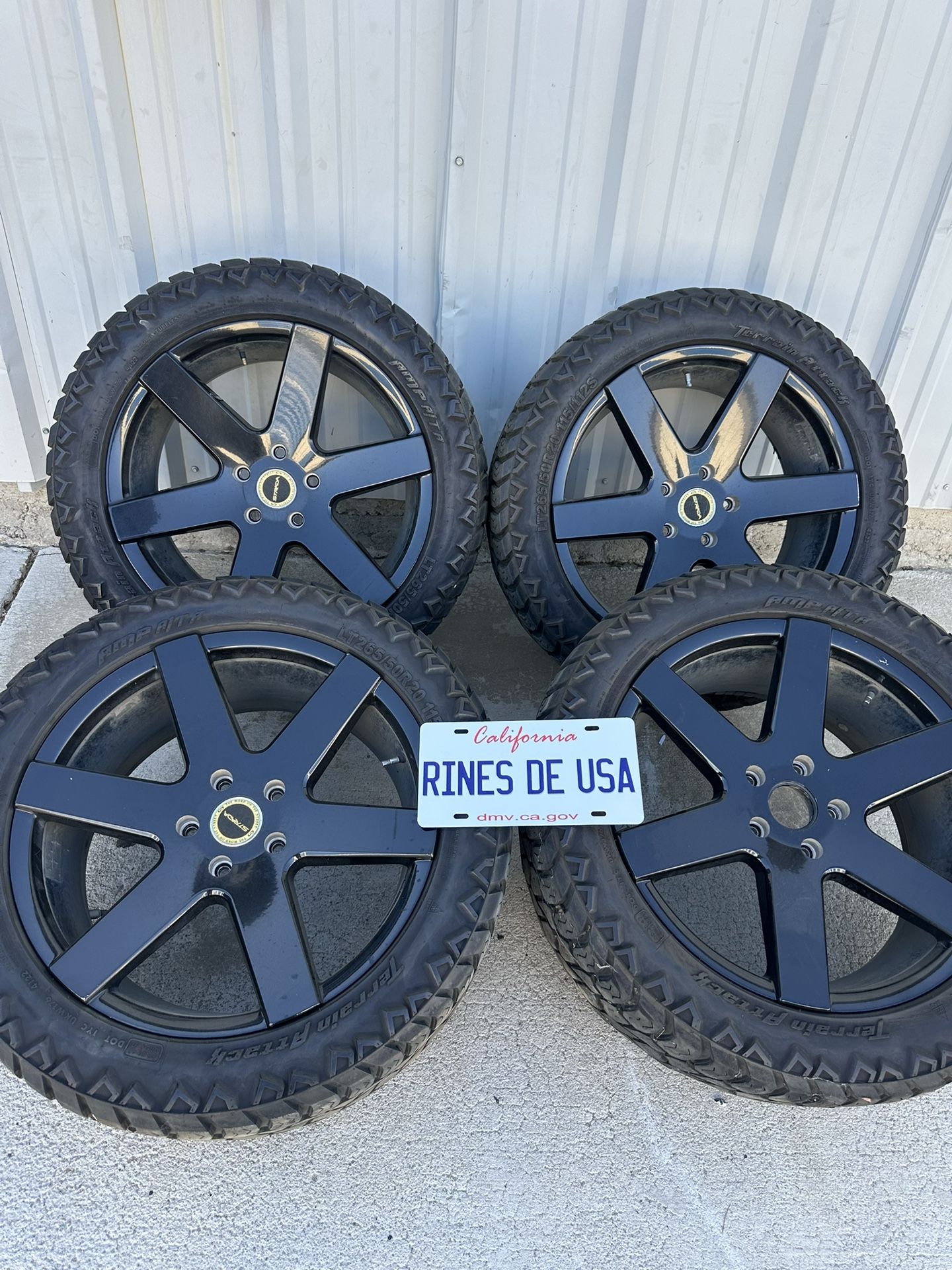 Rims strada 20" 5x127 fit durango Jeep cherokee