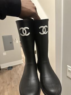 Chanel Rain Boots