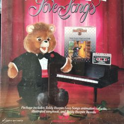 Vintage 1986 Teddy Ruxpin Love Songs