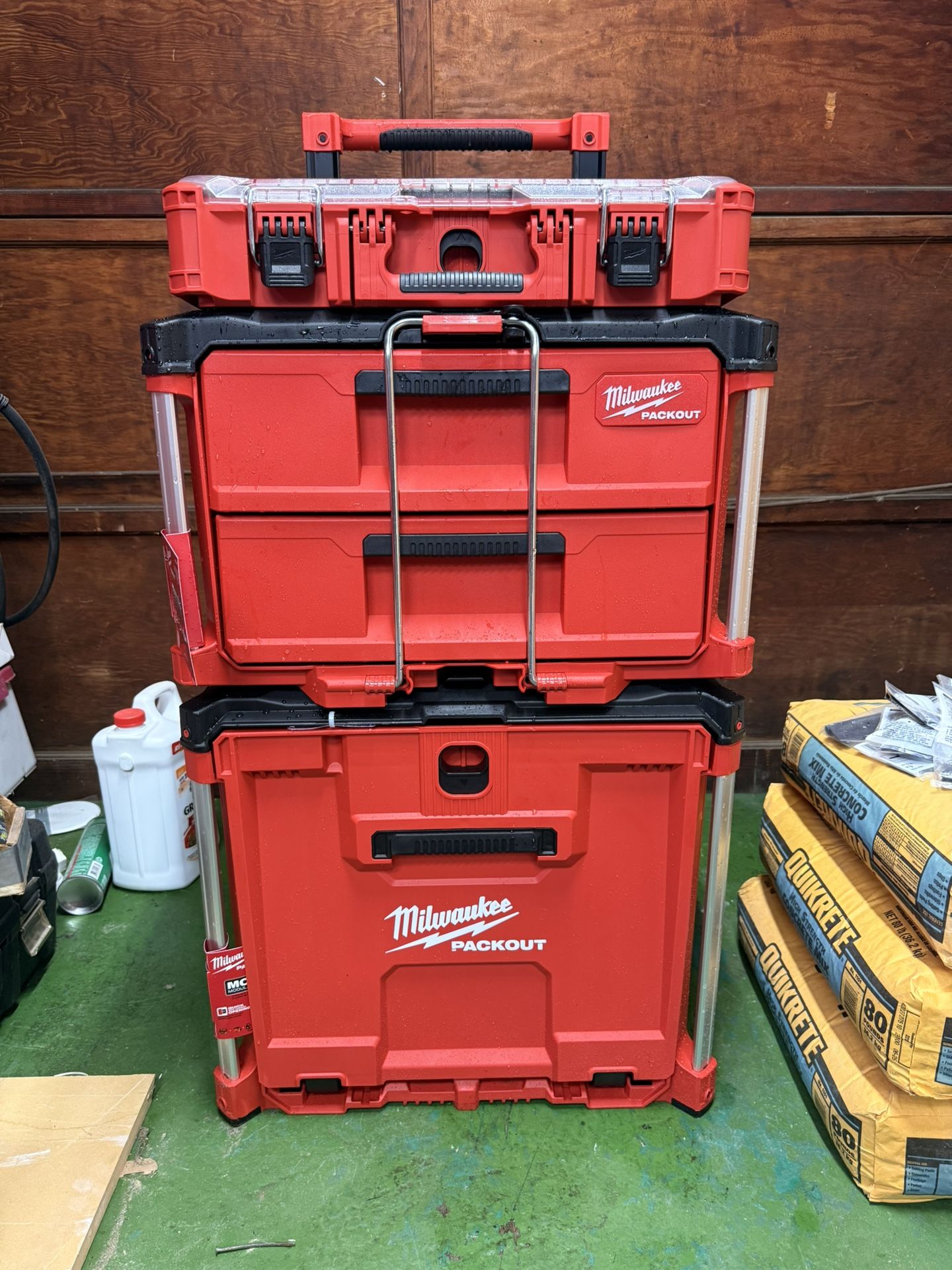 Packout drawer base + 2 drawer and small box