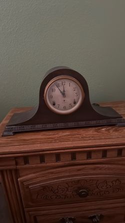 Seth Thomas cymbal #8 tambour mantel clock