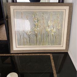 Wall Hanging Painting Heavy Duty Gold Frame