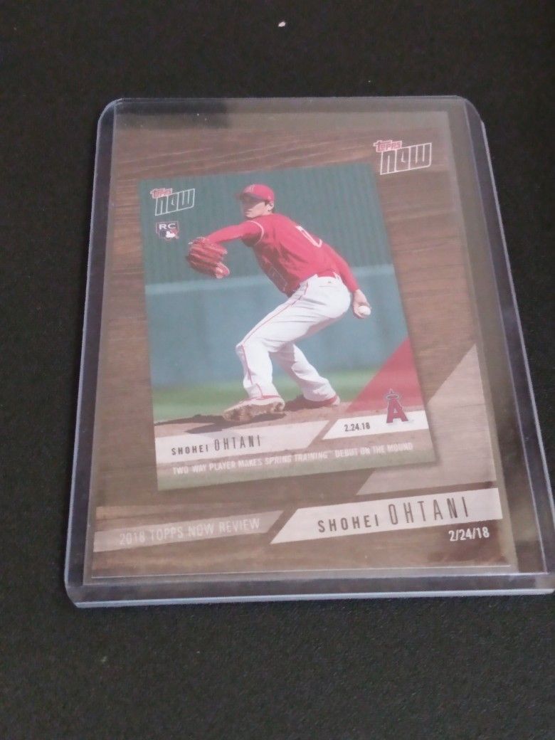 Shohei Ohtani Rookie Card