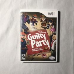 Nintendo Wii Disney Guilty Party 