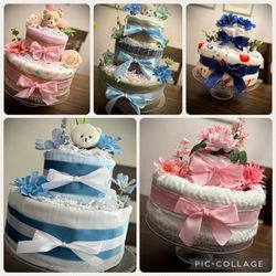Diaper Cake Baby Shower Gifts Ready To Go