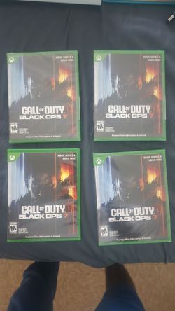 CALL OF DUTY BLACK OPS 7 $30.00 EACH