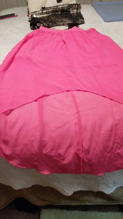 Pink skirt