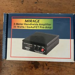 Mirage 2-meter Handhelds Amplifier 35 watts/GaAsFET Pre Amp