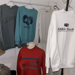 20 Count Vintage Crewneck Sweater Lot