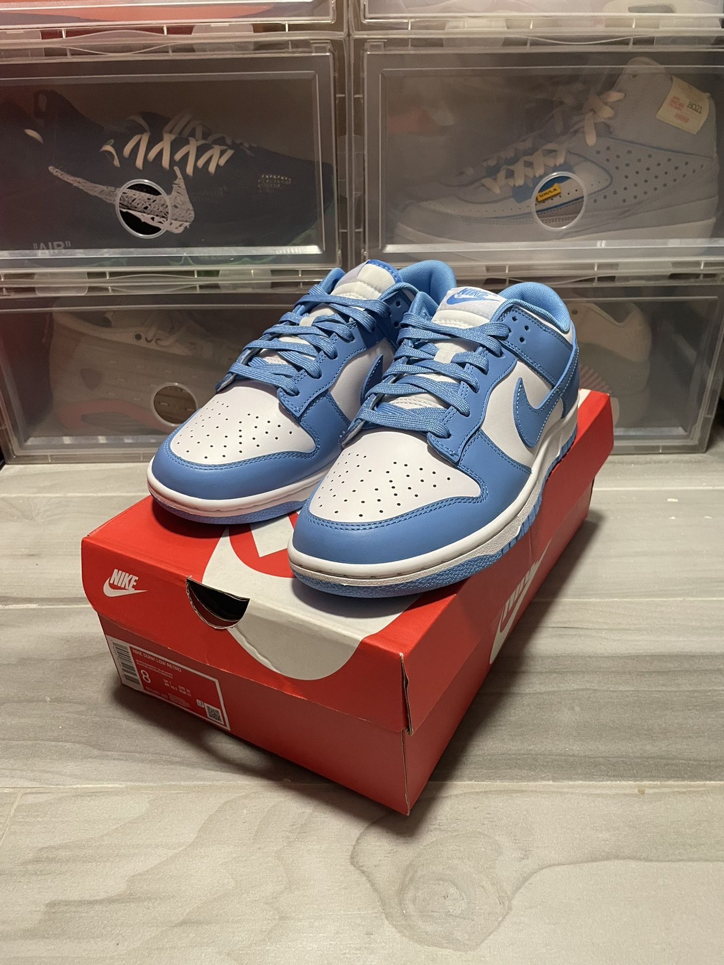 Nike Dunk Low UNC - SIZE: 8 M