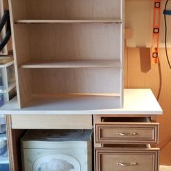 Desk with Hutch and storage