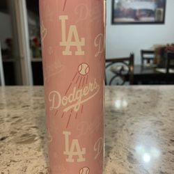 Pink Dodger tumbler 