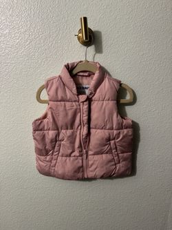 Old Navy Baby Pink Puffer Vest