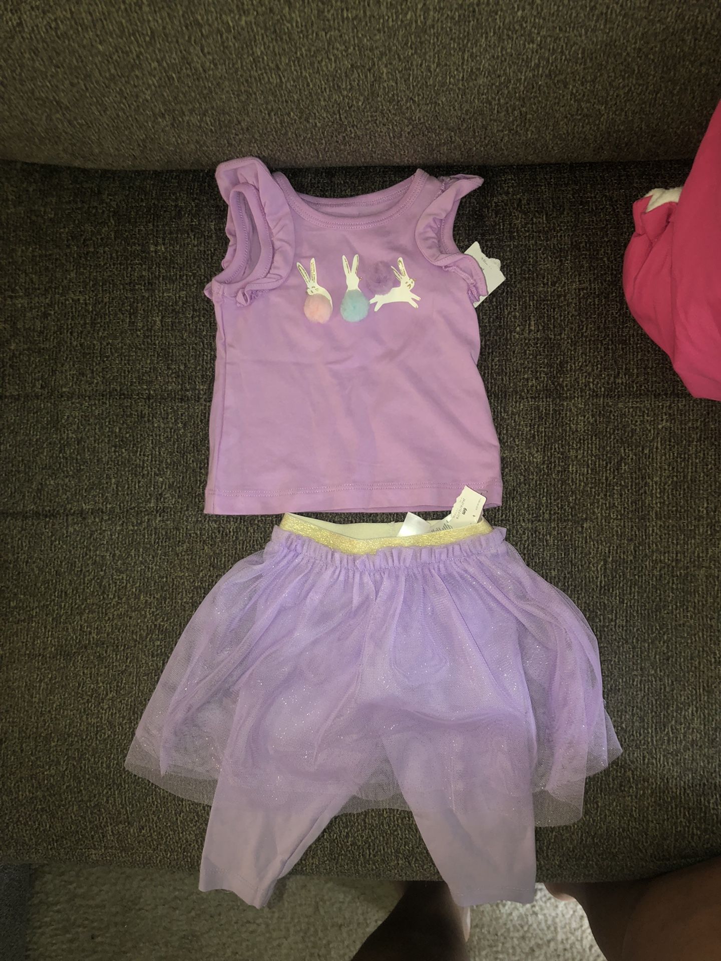 Brand New Carters Tutu Skirt And Shirt 