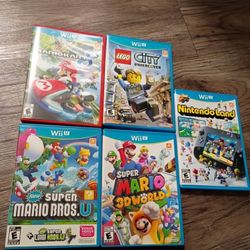  Wii U Games Lot