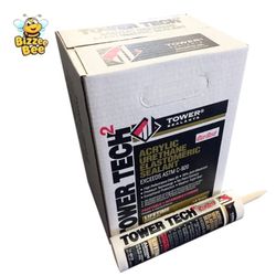 🛠️  Tower Tech 2 Acrylic Urethane Elastomeric Sealant Partial Case 9 of 12 Pack