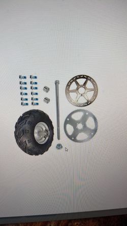 Gopowersports 145x70-6 V Tread Wheel Assembly