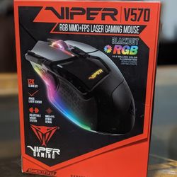 Patriot Viper V570 RGB Laser Gaming Mouse
