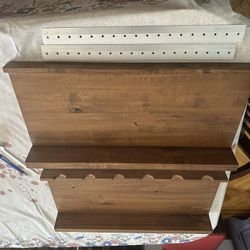 Pottery Barn Wine Shelves