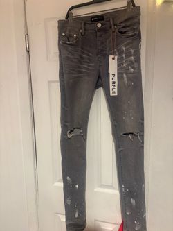 Purple jeans