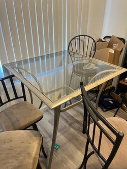 FREE dining table and chairs