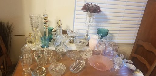 Vintage glassware