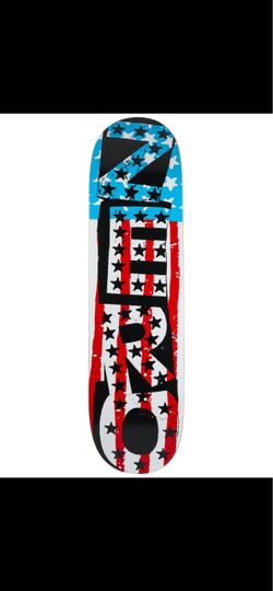 Zero American Punk Skateboard Deck 8.25