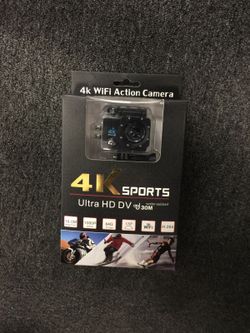 4 k video action camera 16 mp, wifi, go pro like