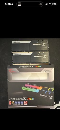 G.SKILL Trident Z RGB DDR4 SDRAM DIMM 288-Pin 2-Module RAM Kit