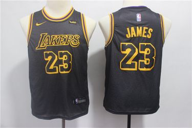 Youth Lakers Lebron James Jersey #23