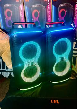 JBL {PartyBox Club 120) Bluetooth Portable Party Speaker System (NO MIC) Massive Bass, LED Lights