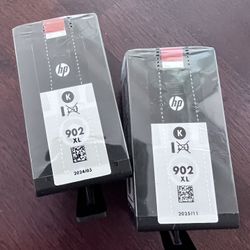 HP 902XL Black High-Yield Ink Cartridges 