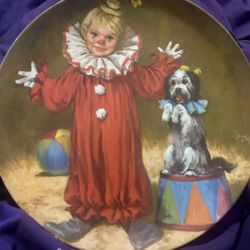 Tommy The Clown Plate