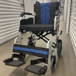 Comfortable And Lightweight Transport Wheelchair