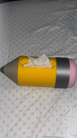 Pencil-Shaped Tissue Box Holder
