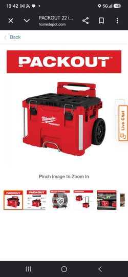Milwaukee PACKOUT Rolling Tool Box