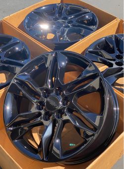 18” Chevy Blazer factory wheels rims gloss black new