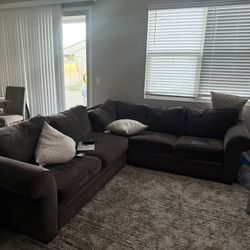 Dark Grey Couch 