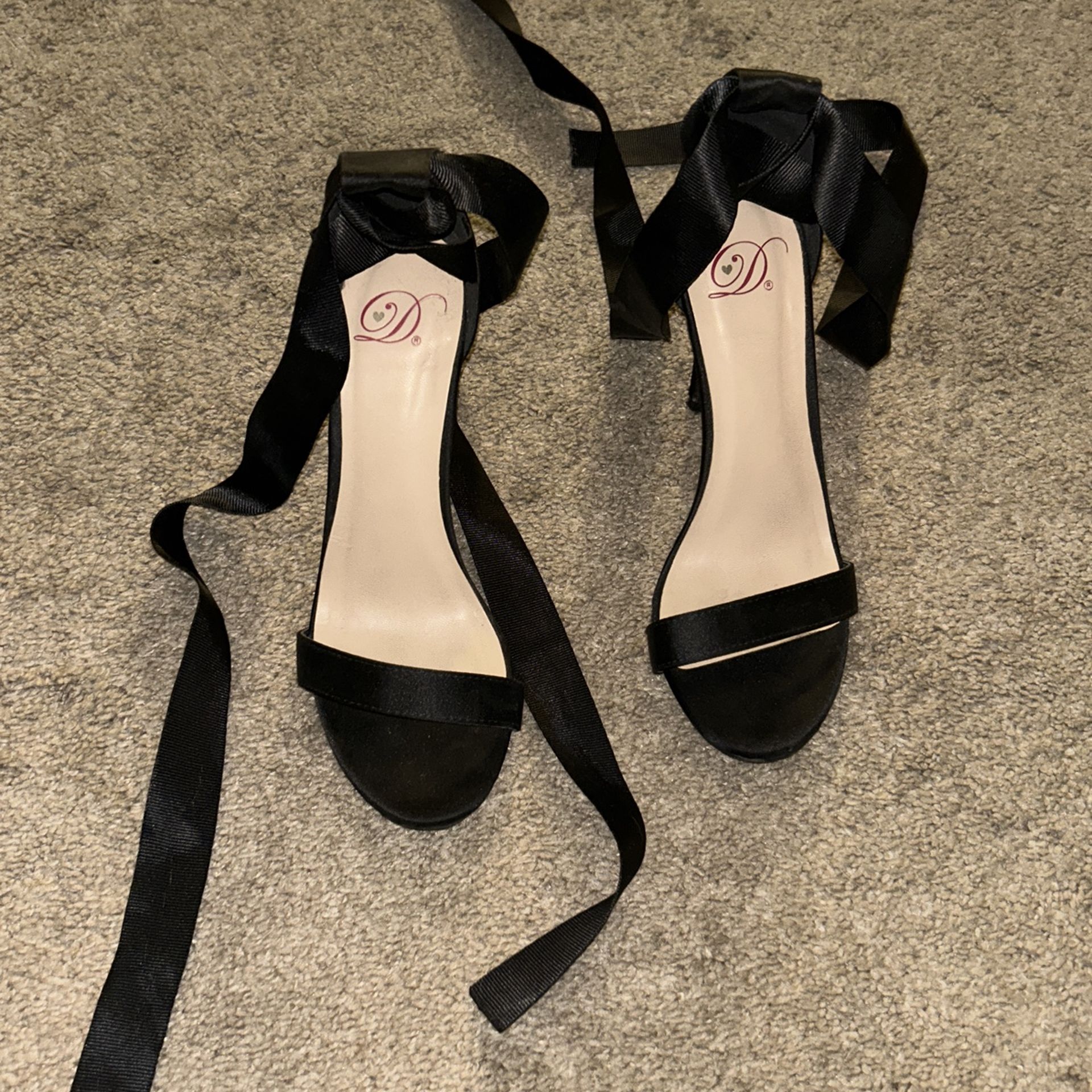 Size 6 Black Heels