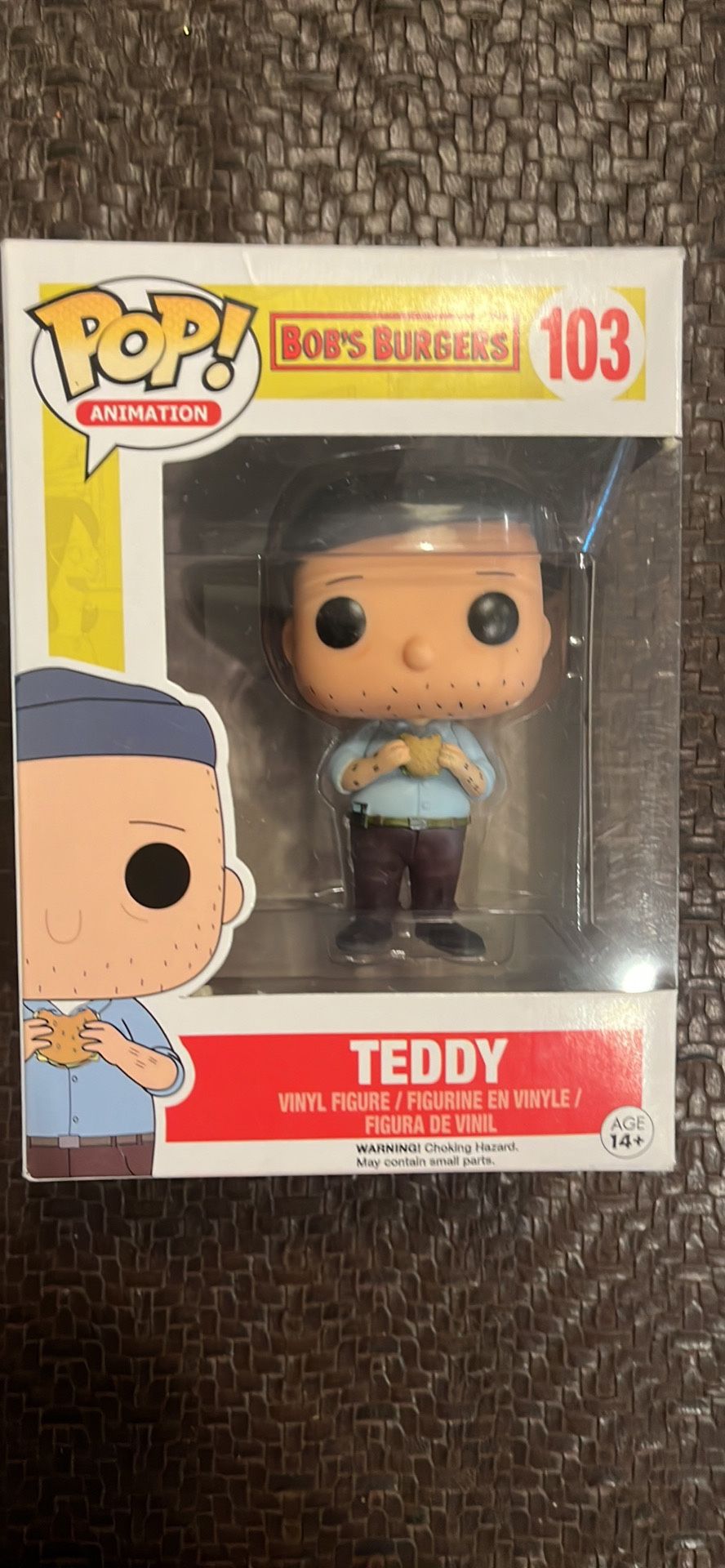 Funko POP Animation Bob’s Burgers Teddy #103 Action Vinyl Figure