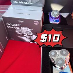 ❤️$10❤️ Avigator Electronic Shaver   Mini Electric Shaver, Electric Razor for Men Mini Shaver Portable Travel Razor IPX7 Waterproof, USB Type C Mini R