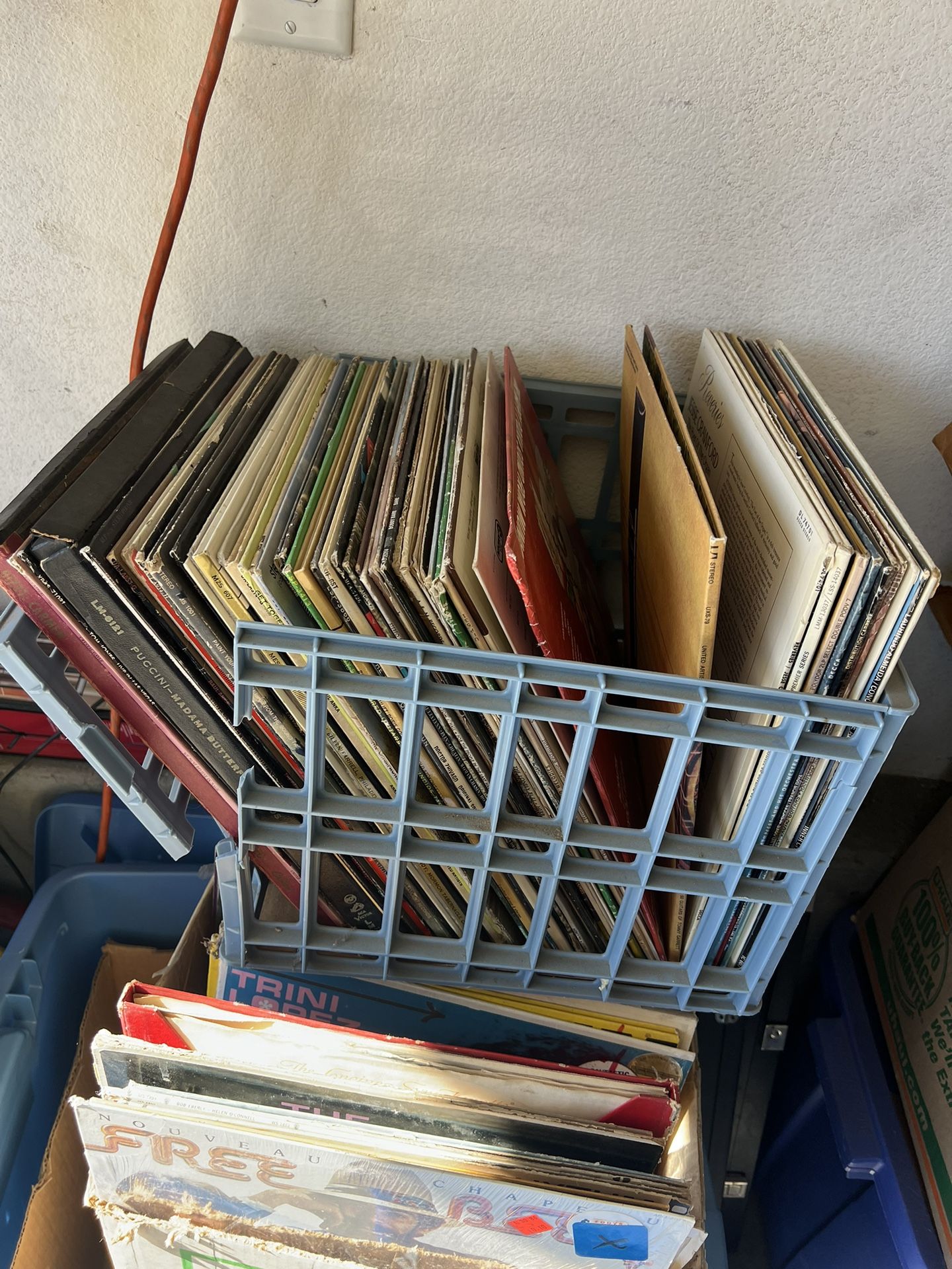 Lot Of Vinyl Records Too Many To List