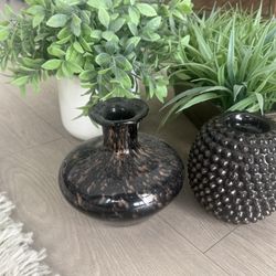 Set Of Decorative Faux Plants