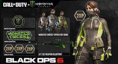 Black Ops 6 Monster Energy Full Set