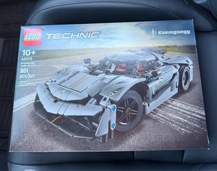 LEGO Koenigsegg Jesko Absolut Grey Hypercar