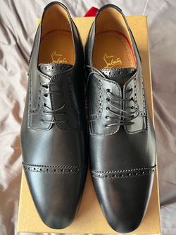 LOUBOUTIN Limited Edition Eygeny Flat Calf Black